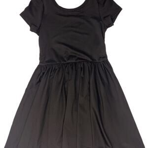 Brand New Dot Dot Smile Black Cap Dress - 12/24